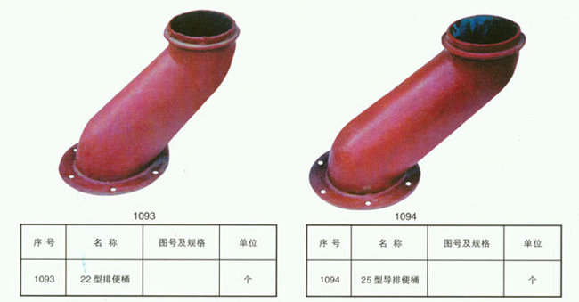<strong>排便筒</strong>、<strong>F管</strong>、<strong>U管</strong>